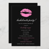 311-Bachelorette/Lingerie Party Invite Kaart (Voorkant / Achterkant)