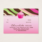 311 Bakkerij Gift Kaart Certificaat Chocolade Cupc (Achterkant)