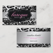 311 Barokke Boutique Leopard Visitekaartje (Voorkant / Achterkant)