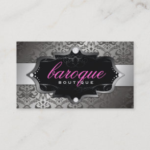 311-Barokke Boutique Zoete roze Visitekaartje