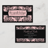 311 bevriezend op het Roze van het Suikerglazuur Visitekaartje (Voorkant / Achterkant)