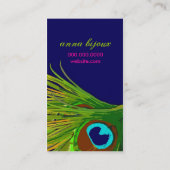 311-Bijoux Peacock | Roze warmroze Visitekaartje (Achterkant)