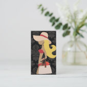 311 Bikini Fashionista Blonde Visitekaartje (Staand voorkant)