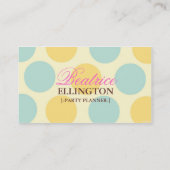 311-BIRTHDAY PARTY PLANNER PINK VISITEKAARTJE (Achterkant)