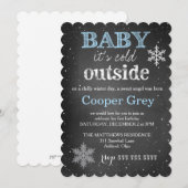 311 Blue Baby Het is koud buiten de winterverjaard Kaart (Voorkant / Achterkant)