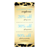 311 Bodacious Boutique Blue Leopard Loyalty Kaart (Achterkant)