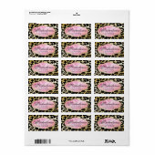 311 Bodacious Boutique Luipaard Etiket (Full Sheet)