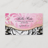 311 Bodacious Lavish Boutique Leopard Spots Visitekaartje (Achterkant)