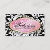 311 Bodacious Lavish Boutique Leopard Spots Visitekaartje (Voorkant)