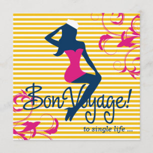 311-Bombshell Silhouette Nautical Bluer Lingerie Kaart