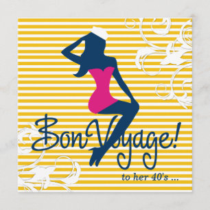 311-Bombshell Silhouette Nautical Theme Kaart