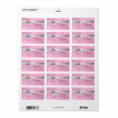 311 Bow-Licious Silver Label Dazzling Damask Roze (Full Sheet)