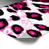 311 Bowlicious Hot Pink Leopard Seating Chart Poster (Hoek)