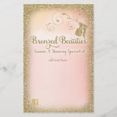 311 Bronzed Beauties Glitter Spray Flyer (Voorkant)