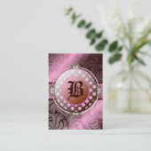 311-bruine suikerriet visitekaartje (Staand voorkant)