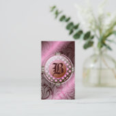 311-bruine suikerriet visitekaartje (Staand voorkant)