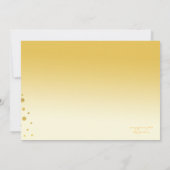 311 Brunch omdat Mimosa Oranje Ombre Kaart (Achterkant)