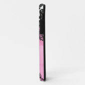 311 Bubblegum Pink Leopard Dream Lights faux bow Case-Mate iPhone Case (Achterkant/links)