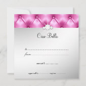 311 Cadeaubon Ciao Bella Pink Tuft (Achterkant)