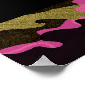 311 Camo Star Pink Banner Poster (Hoek)