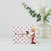 311 Candie Cupcake Blond Bob Red Visitekaartje (Staand voorkant)
