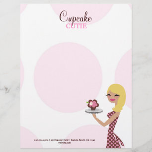 311-Candie the Cupcake Cutie   Blonde Briefhoofd Sjabloon