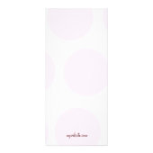 311 Candie the Cupcake Cutie Blonde Reclamekaart (Achterkant)