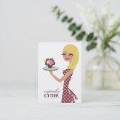 311 Candie the Cupcake Cutie V2 Darker Blond Visitekaartje (Staand voorkant)