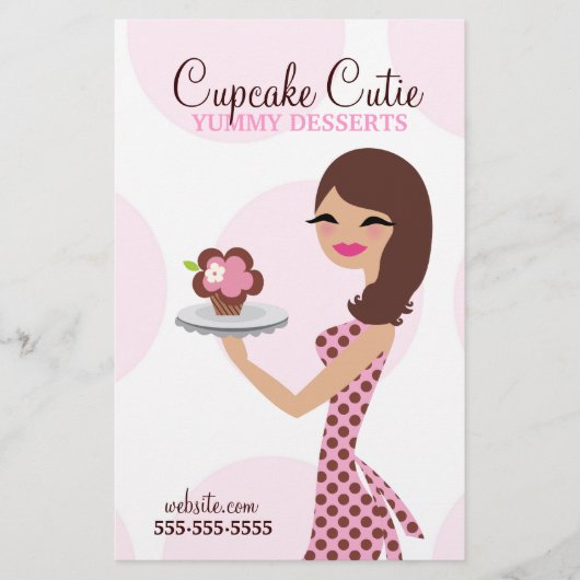311 Carlie de Cupcake Cutie Flyer (Voorkant)