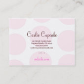311 Carlie the Cupcake Cutie Chubby Visitekaartje (Achterkant)