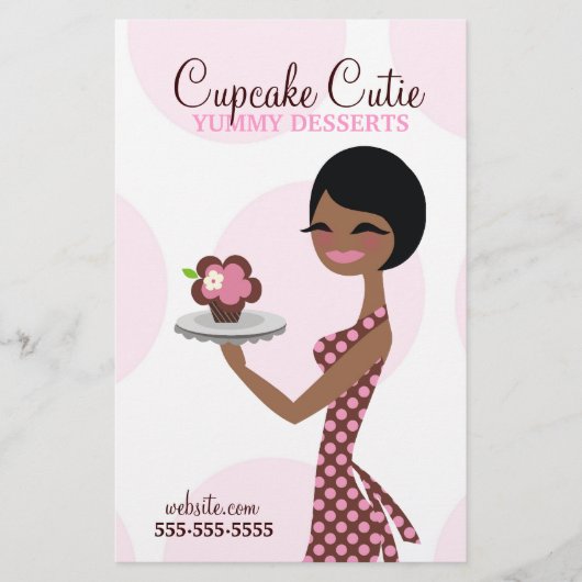 311 Carmella Cupcake Cutie Brunette Flyer (Voorkant)