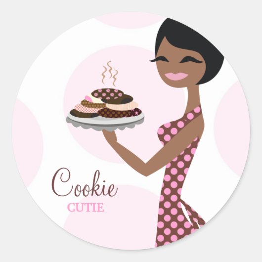 311-Carmella de Cookie Cutie Sticker (Voorkant)
