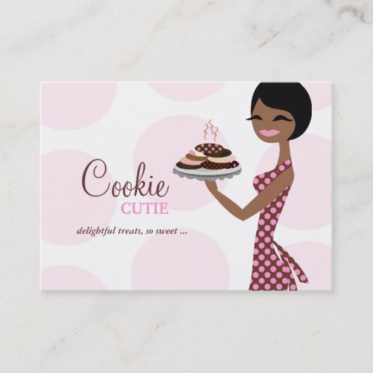 311 Carmella the Cookie Cutie Chubby B Card Visitekaartje (Voorkant)