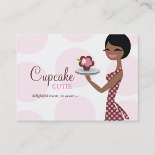 311 Carmella the Cupcake Cutie Chubby B Card Visitekaartje