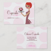 311 Cherrie the Cupcake Cutie Chubby Visitekaartje (Voorkant / Achterkant)
