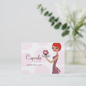 311 Cherrie the Cupcake Cutie Chubby Visitekaartje (Staand voorkant)