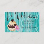 311 Chocolade gebakken koekjes Visitekaartje (Achterkant)