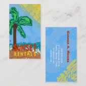 311-CHRISTY'S BEACH | SINAASAPPEL VISITEKAARTJE (Voorkant / Achterkant)