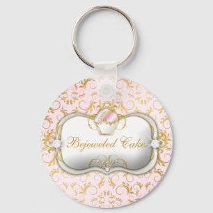 311-Ciao Bella Bejeweled Cakes Sleutelhanger