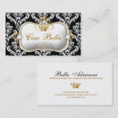 311 Ciao Bella Elegant Damask Visitekaartje (Voorkant / Achterkant)
