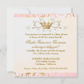 311 Ciao Bella Golden Cream Divine Pink Baby Kaart (Achterkant)