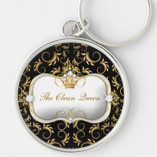 311 Ciao Bella Golden Divine Black Sleutelhanger (Voorkant)