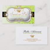 311-Ciao Bella Golden Divine Keylime Visitekaartje (Voorkant / Achterkant)