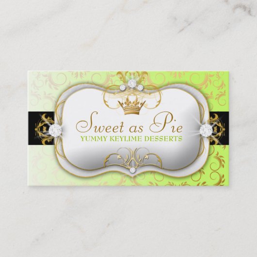 311-Ciao Bella Golden Divine Keylime Visitekaartje (Voorkant)