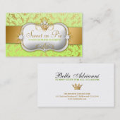 311-Ciao Bella Golden Divine Keylime Visitekaartje (Voorkant / Achterkant)