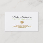 311-Ciao Bella Golden Divine Keylime Visitekaartje (Achterkant)