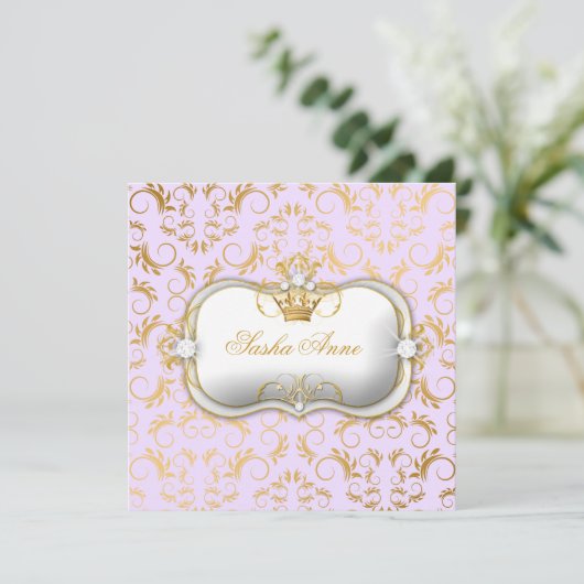 311 Ciao Bella Golden Divine Lila Kaart (Staand voorkant)