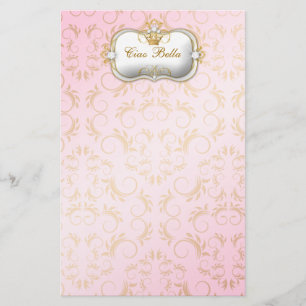 311 Ciao Bella Golden Divine Pink Briefpapier