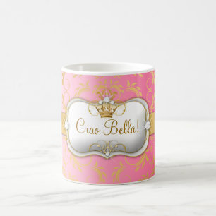 311 Ciao Bella Golden Divine Pink Fade Koffiemok