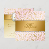 311-Ciao Bella Golden Divine Pink Gift Certificate (Voorkant / Achterkant)